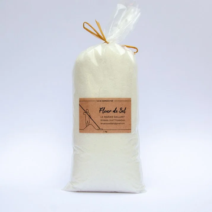 Fleur de sel nature - Sac 1kg
