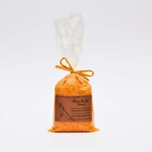 Fleur de sel bio aromatisé Piment - Sac de 125 g