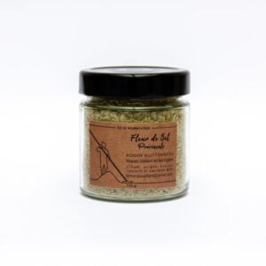 Fleur de Sel Bio aromatisée - Pot en verre 125g