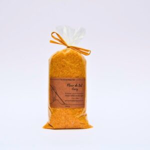 Fleur de Sel Bio aromatisée Curry - Sac 250 g